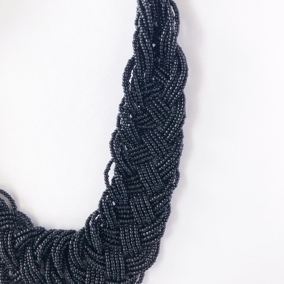 𝅺Jacob Braided and Beaded Necklace - Picture 3 of 8